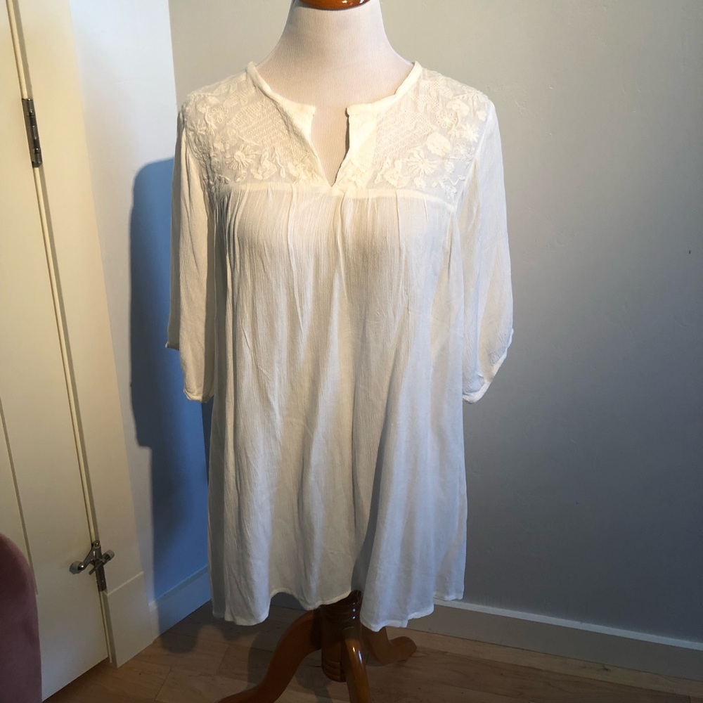 BoHo Me Lacey Blouse Tunic